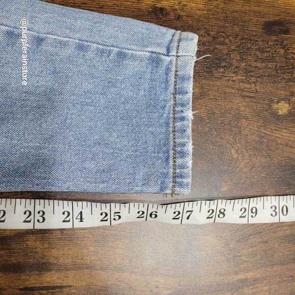 Cry Baby Jeans Size 24 Skinny High Rise Button Fly Medium Light Wash Denim - Picture 10 of 13